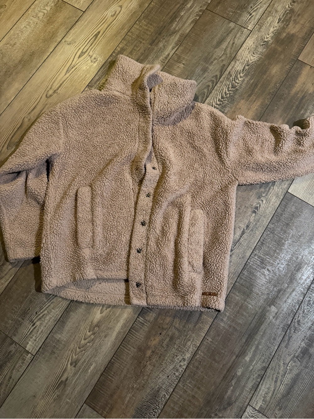 Billabong Kids Teddy Puffer Jacket - Taupe